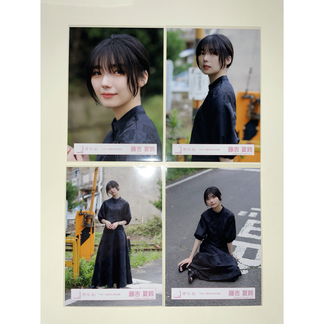 櫻坂46 藤吉夏鈴 生写真 直筆 start over つたっ 櫻坂46 藤吉夏鈴 生写真 直筆 start over つたっ