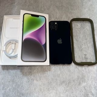 アップル(Apple)のiPhone14plus 128GB ミッドナイト(スマートフォン本体)
