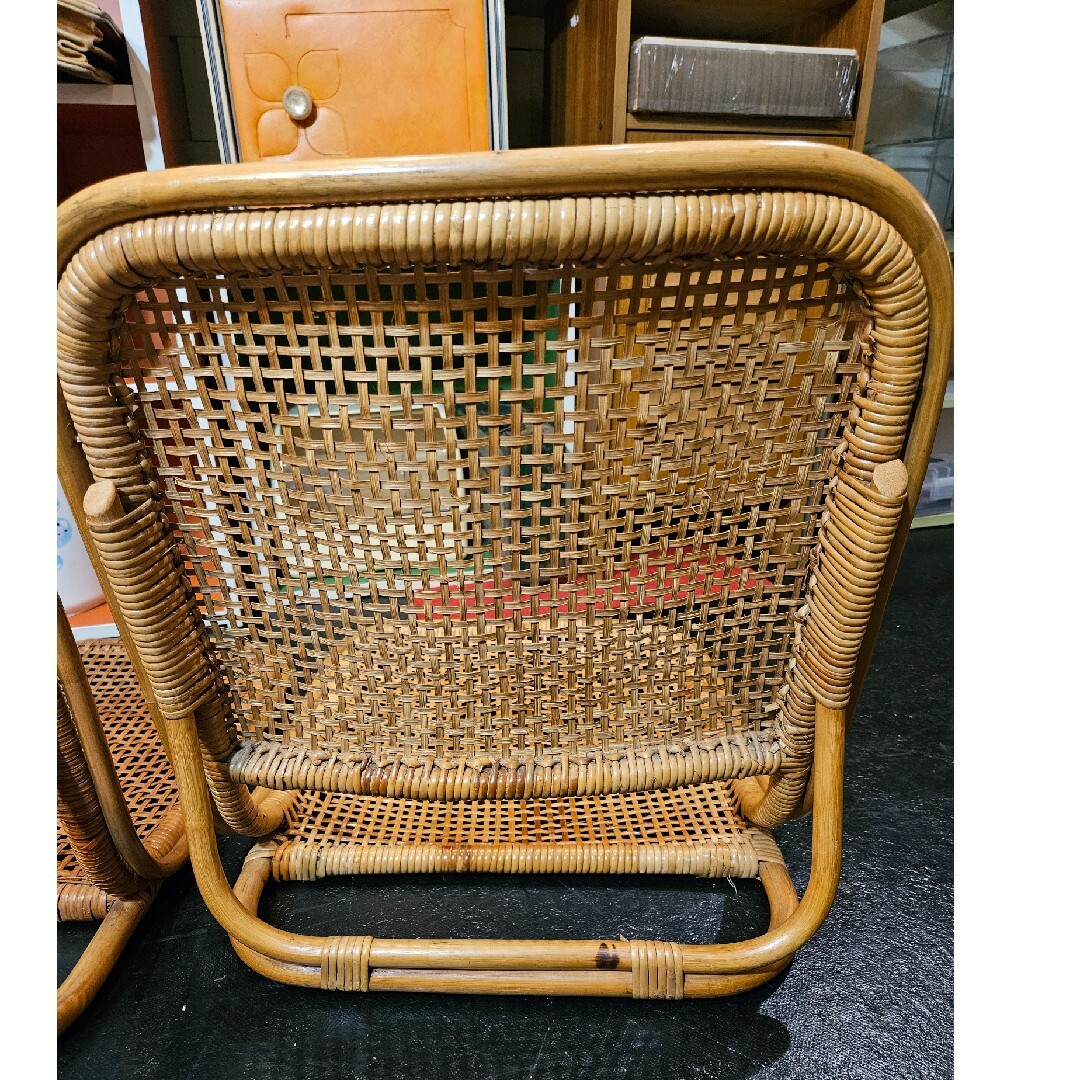 籐 ラタン 座椅子 椅子 昭和レトロ アンティークの通販 by C.E.C 籐 ラタン 座椅子 椅子 昭和レトロ アンティークの通販 by C.E.C