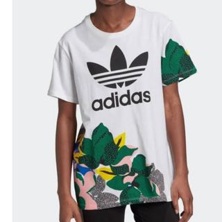 adidas - adidas x HER STUDIO LONDONコラボ★花柄ワイドTシャツ