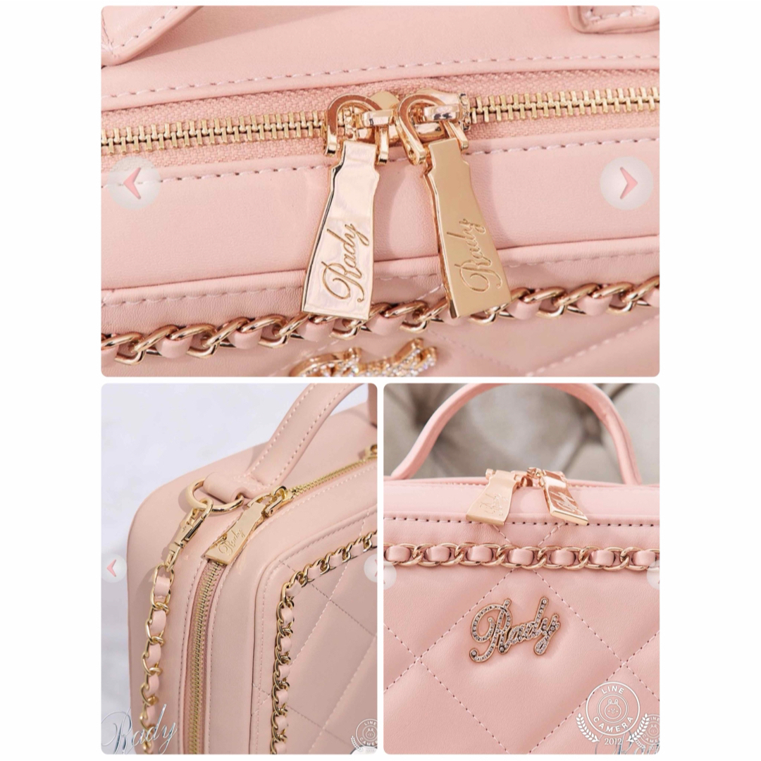 Rady - rady チェーンバニティバッグ ピンクの通販 by 着払い Rady - rady チェーンバニティバッグ ピンクの通販 by 着払い