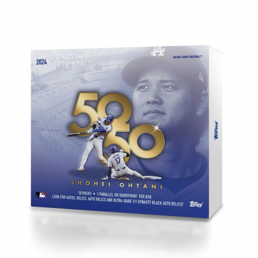 Topps - 2024 Topps 50/50: 大谷翔平10-Pack Boxの通販 by Topps - 2024 Topps 50/50: 大谷翔平10-Pack Boxの通販 by