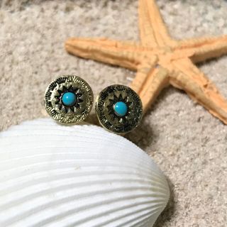 ハンドメイド★コンチョピアス(ピアス)