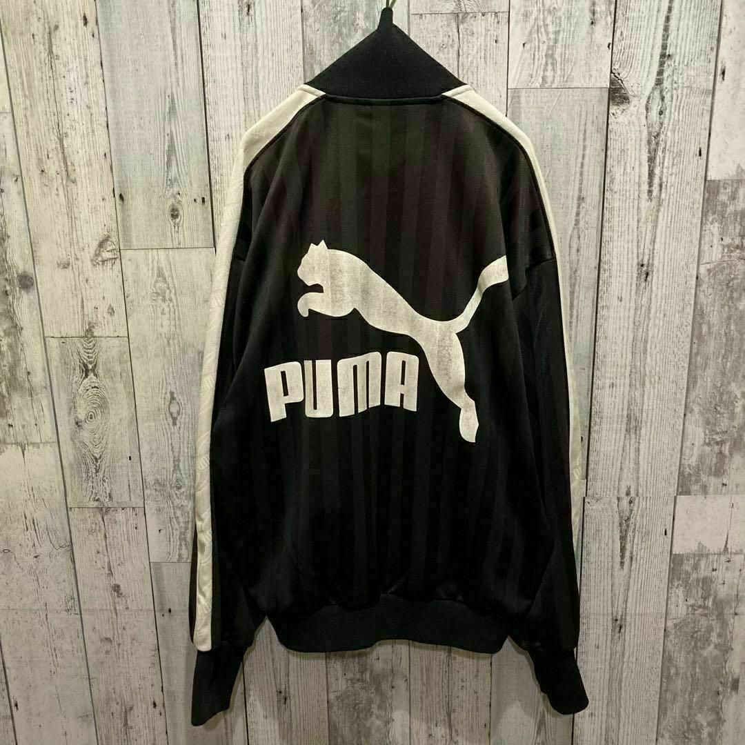 PUMA - 32【90s】PUMA(プーマトラックジャケット刺繍ロゴ あの PUMA - 32【90s】PUMA(プーマトラックジャケット刺繍ロゴ あの