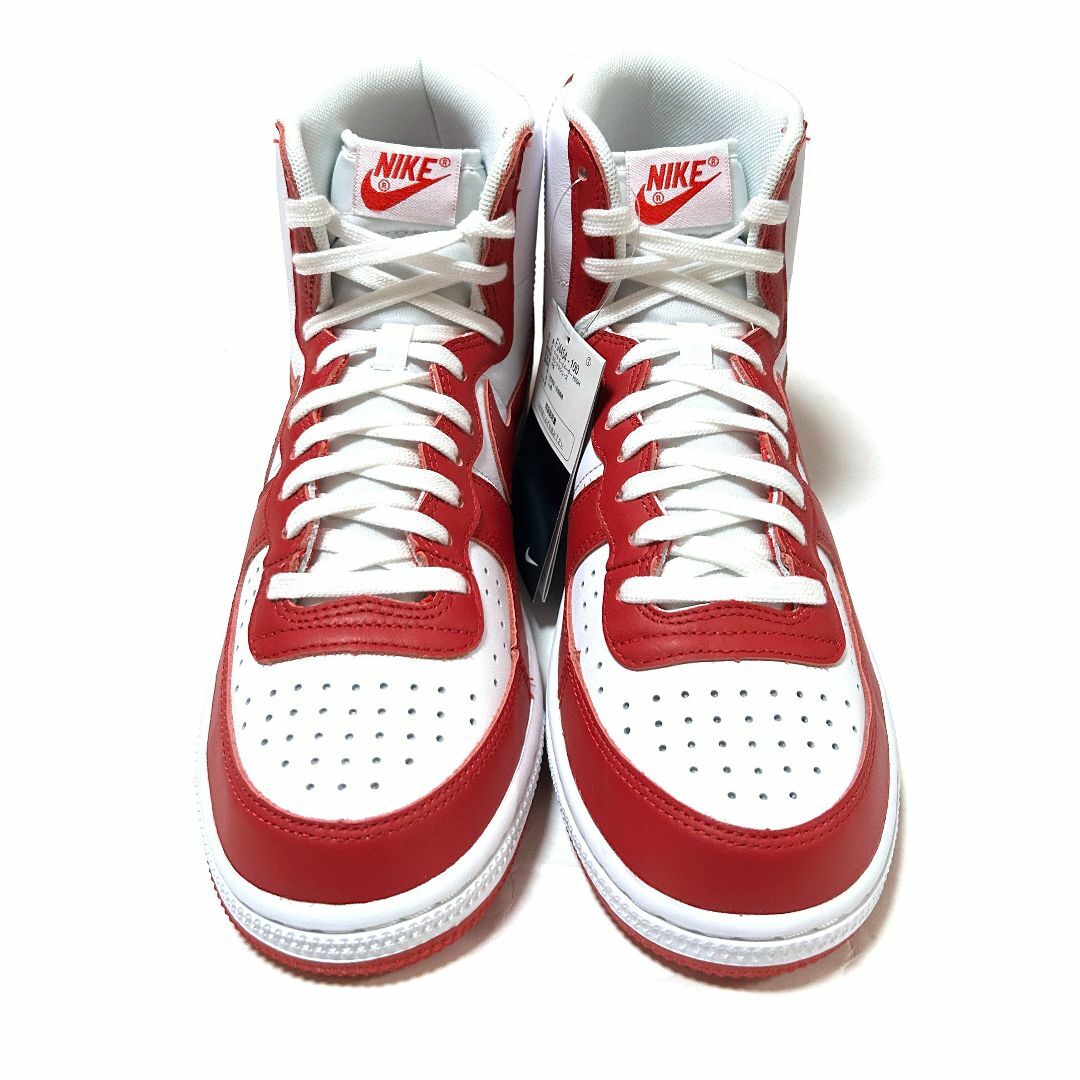 NIKE - 新品 28cm ナイキ ターミネーターハイ ホワイト レッド NIKE - 新品 28cm ナイキ ターミネーターハイ ホワイト レッド