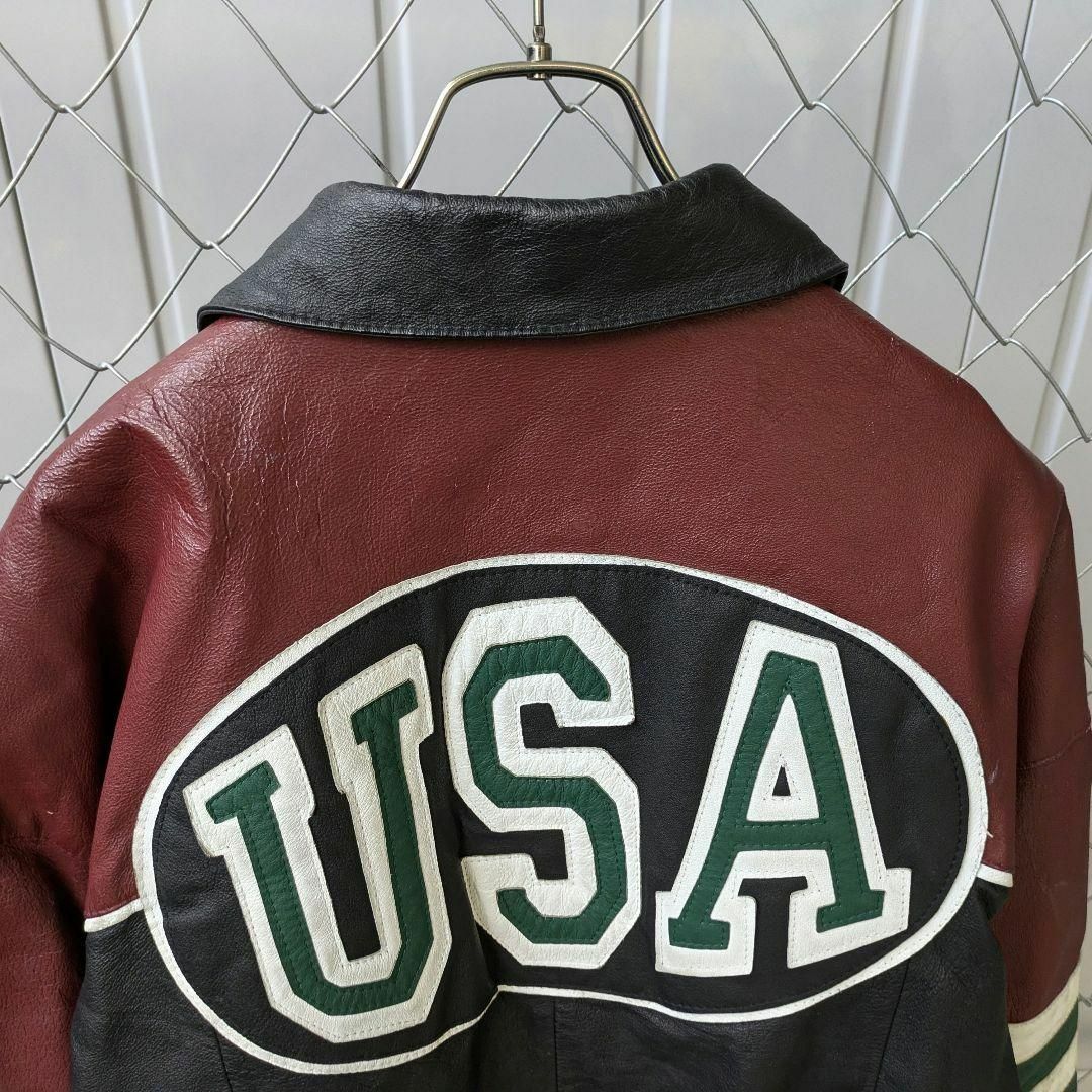 VINTAGE - 90s ビンテージ USA製 オールレザージャケット VINTAGE - 90s ビンテージ USA製 オールレザージャケット