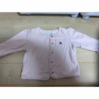 ベビーギャップ(babyGAP)のBaby GAP サイズ80 リバーシブルカーディガン(カーディガン)