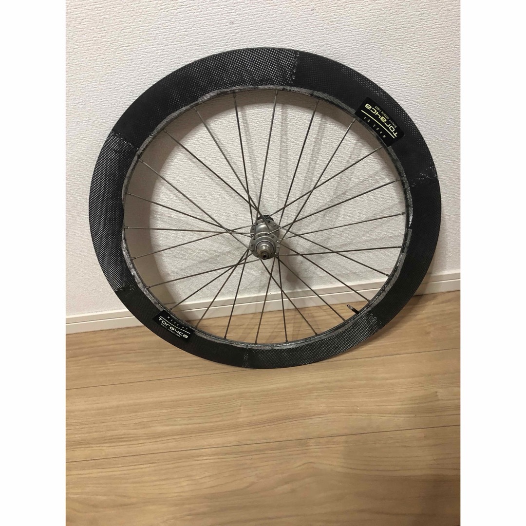 トレカ TORAYCAロードバイク カーボンホイール 650c 10sの通販 トレカ TORAYCAロードバイク カーボンホイール 650c 10sの通販