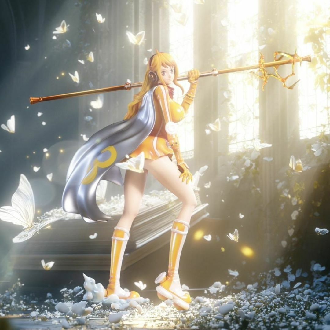 ワンピース 麦わらの一味 ナミ ジェルマ56 フィギュア ガレージ ワンピース 麦わらの一味 ナミ ジェルマ56 フィギュア ガレージ