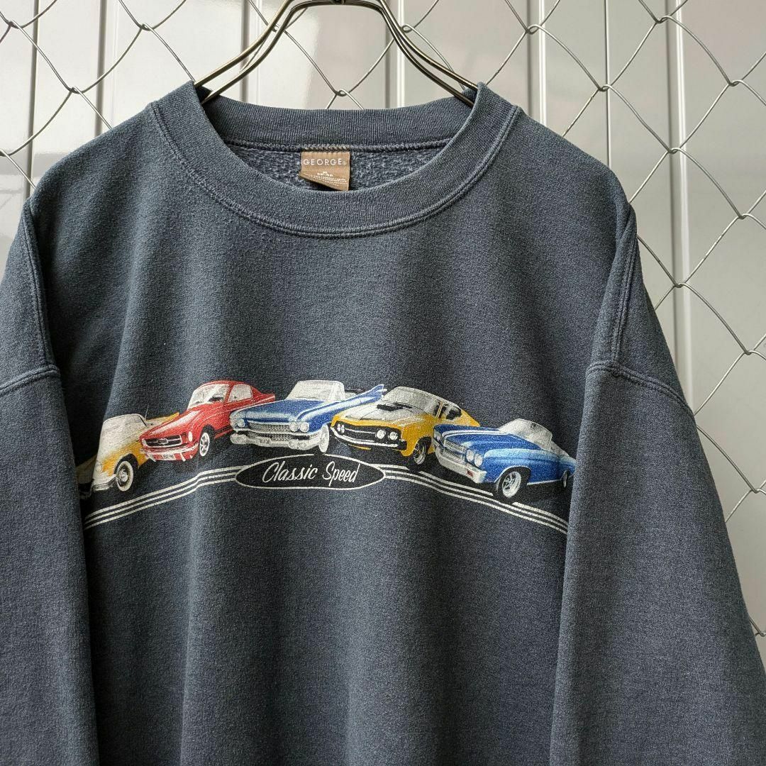 90s VINTAGE USA製 スウェット レトロカー クラシックカー 90s VINTAGE USA製 スウェット レトロカー クラシックカー