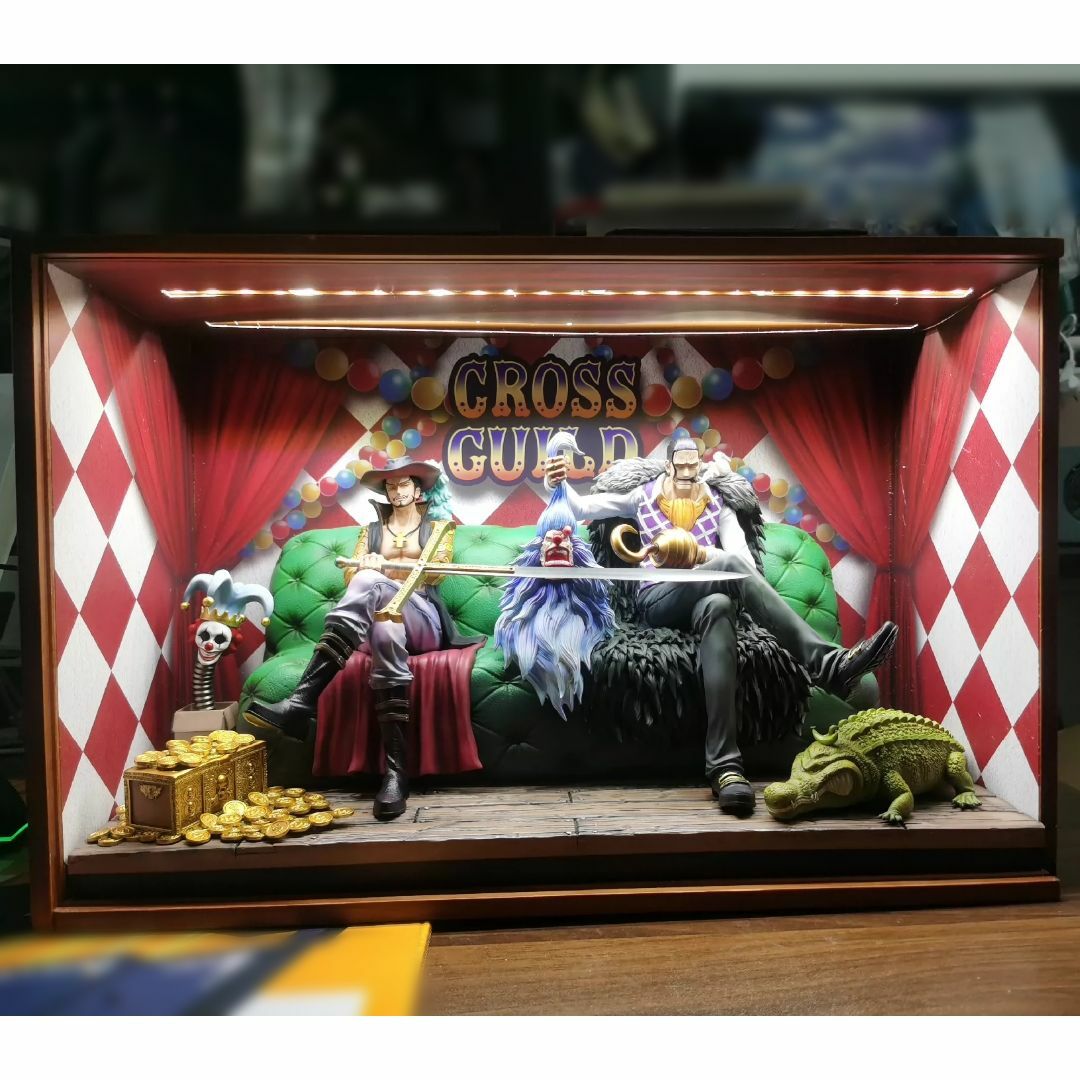 ワンピース クロスギルド ミホーク クロコダイル フィギュア ワンピース クロスギルド ミホーク クロコダイル フィギュア