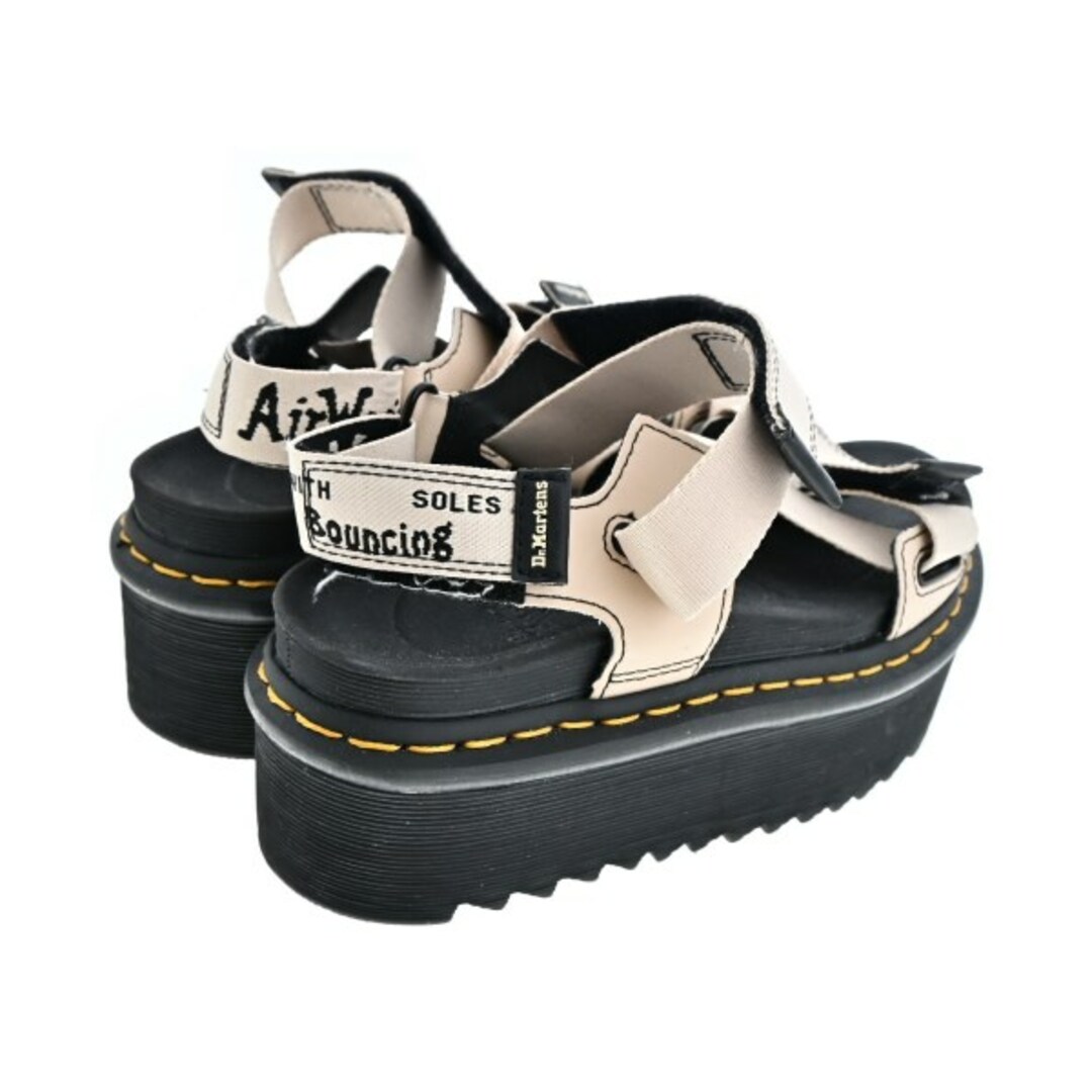 Dr.Martens サンダル UK3(21.5cm位) 黒xベージュ 【古着】【中古】 Dr.Martens サンダル UK3(21.5cm位) 黒xベージュ 【古着】【中古】