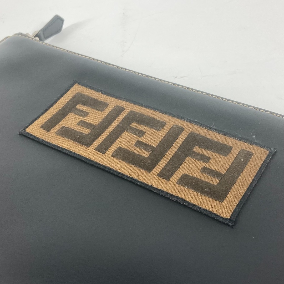 フェンディ FENDI ズッカ ロゴ 7N0078 ポーチ カバン クラッチ フェンディ FENDI ズッカ ロゴ 7N0078 ポーチ カバン クラッチ