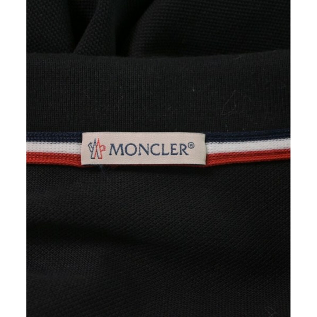 MONCLER - MONCLER モンクレール ポロシャツ L 黒 【古着 MONCLER - MONCLER モンクレール ポロシャツ L 黒 【古着