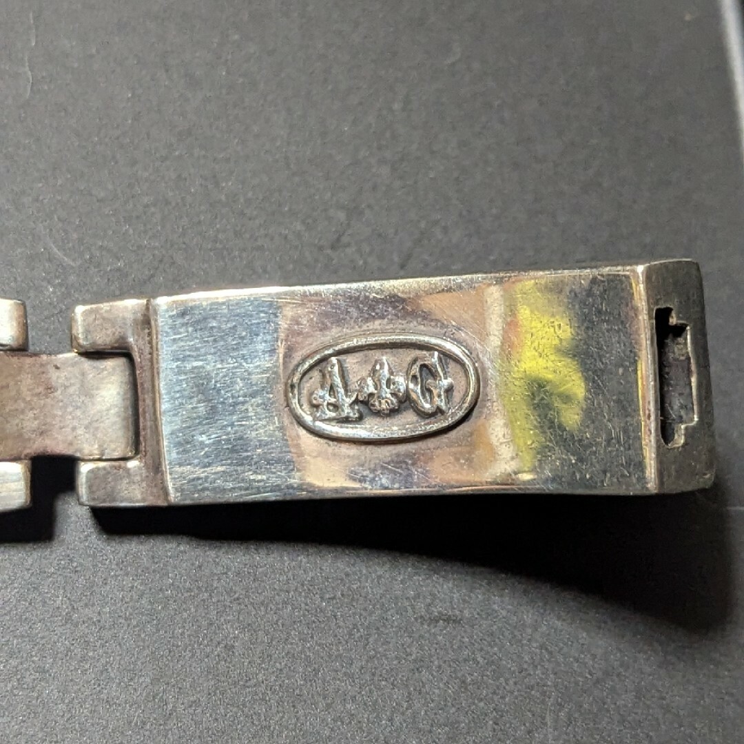 A&G - 激レア A&G アメジスト付きシルバーブレスレットの通販 by A&G - 激レア A&G アメジスト付きシルバーブレスレットの通販 by