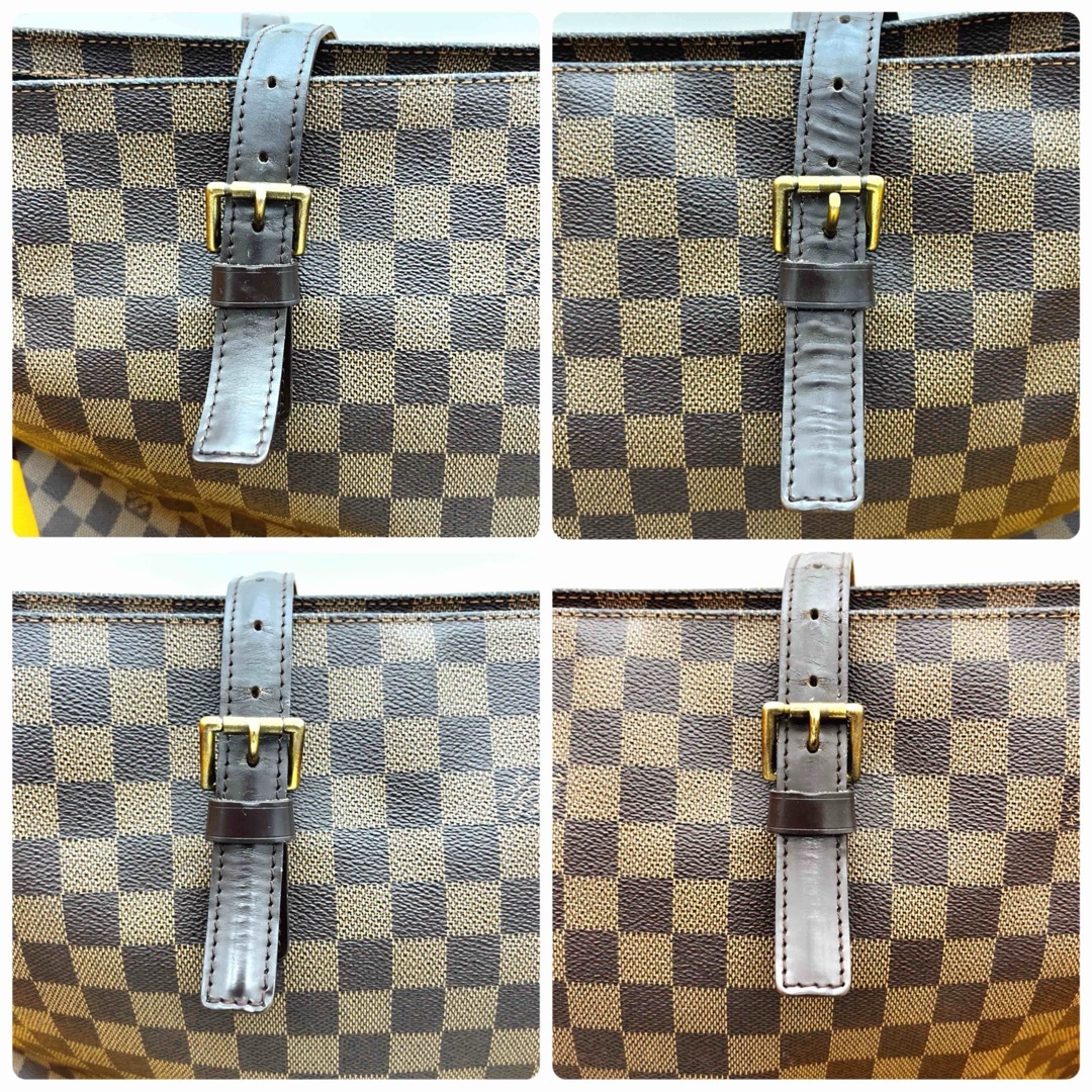 LOUIS VUITTON - ルイヴィトン チェルシー ダミエ トートバッグ LOUIS VUITTON - ルイヴィトン チェルシー ダミエ トートバッグ