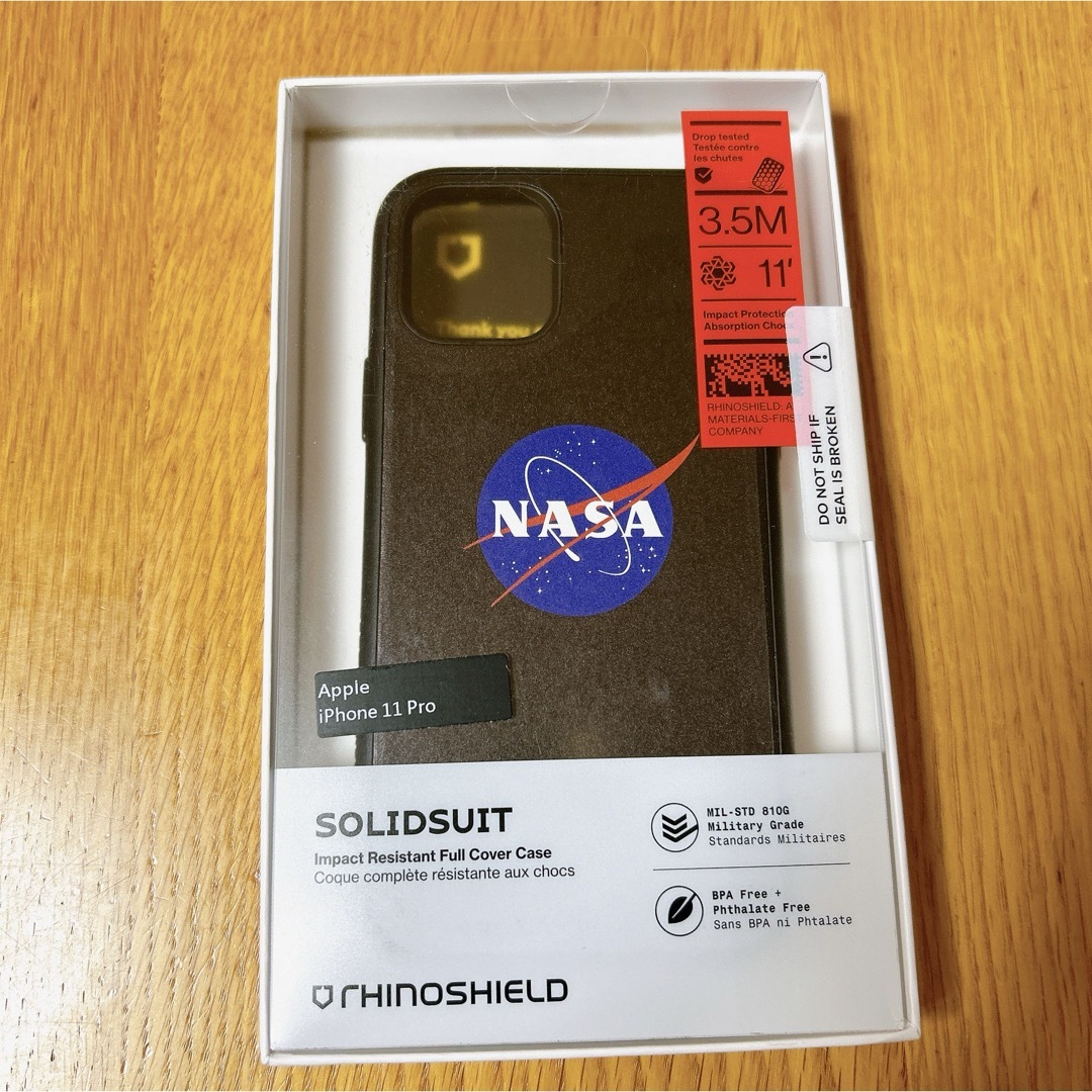 RHINOSHIELD iPhone 11 Pro SolidSuit ケース スマホ/家電/カメラのスマホアクセサリー(iPhoneケース)の商品写真