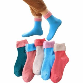 [MOSOTECH] 靴下 レディース 温かい 5足セット 春秋冬 ソックス(ソックス)