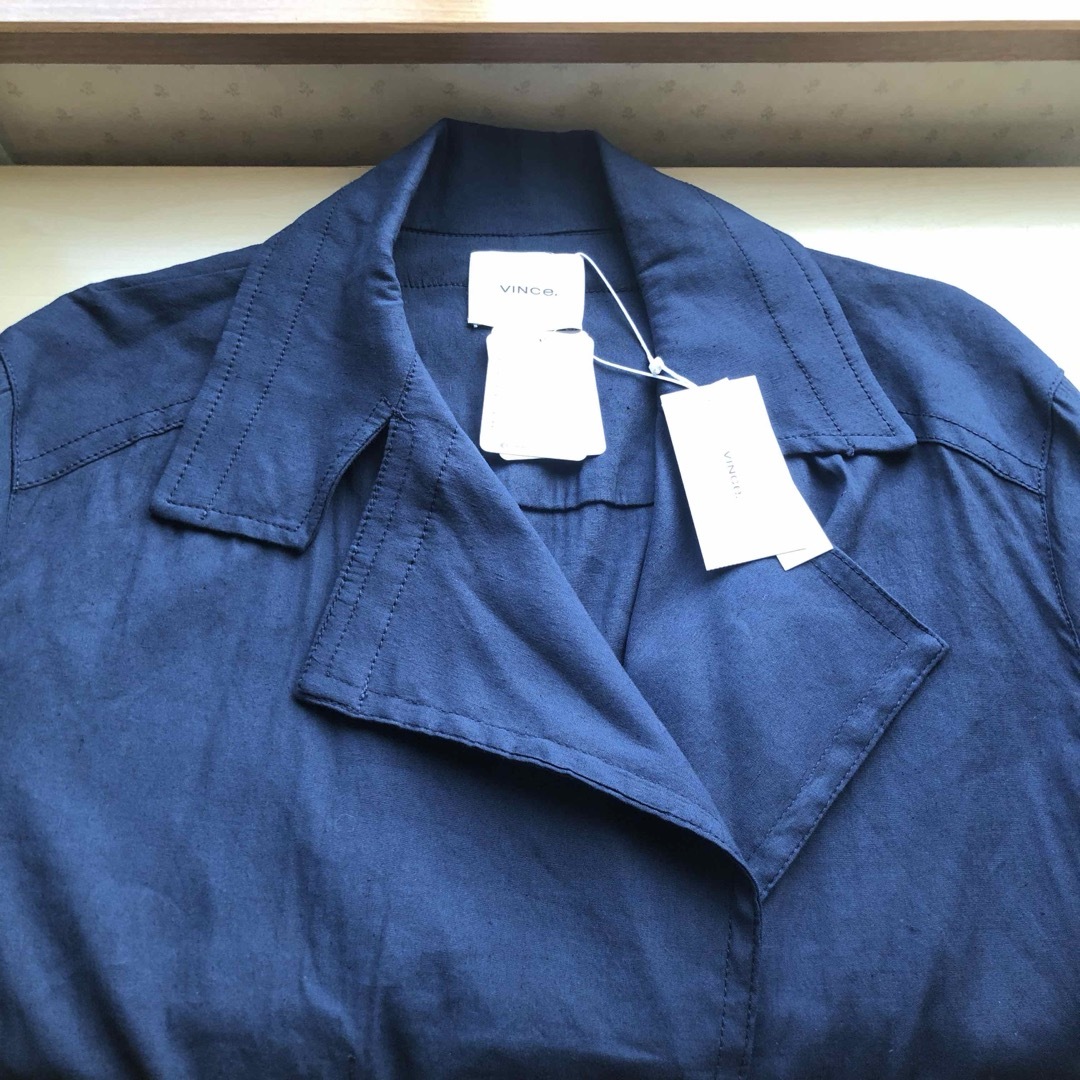 Vince - ☆新品☆VINCE 春物 リネン ジャケット ショートコート