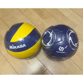 MIKASA - 中古 ミカサMVA300 モルテンV5M5000 バレーボール3球 MIKASA - 中古 ミカサMVA300 モルテンV5M5000 バレーボール3球