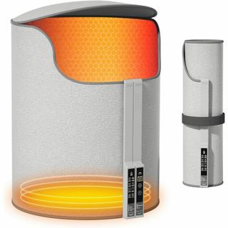 パネルヒーター 筒型 デスクヒーター 足元ヒーター 足温器 フットウォーマー(電気ヒーター)
