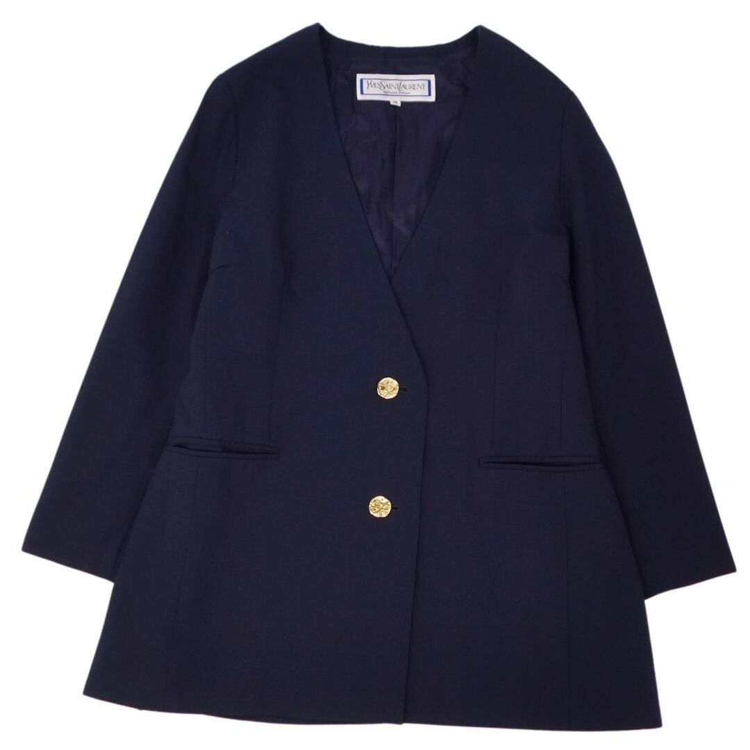 Vintage イヴサンローラン Yves Saint Laurent ジャケット ノー Vintage イヴサンローラン Yves Saint Laurent ジャケット ノー