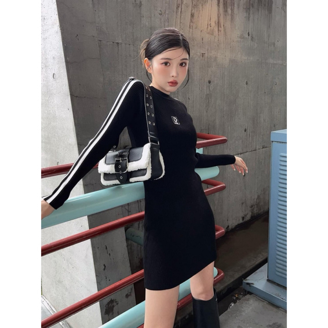 Darich - 新品タグ付き ダーリッチ ダブルラインニットミニ Darich - 新品タグ付き ダーリッチ ダブルラインニットミニ