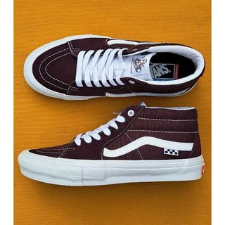 ヴァンズ(VANS)のバンズ VANS SKATE GROSSO MID 28,0cm Wine(スニーカー)
