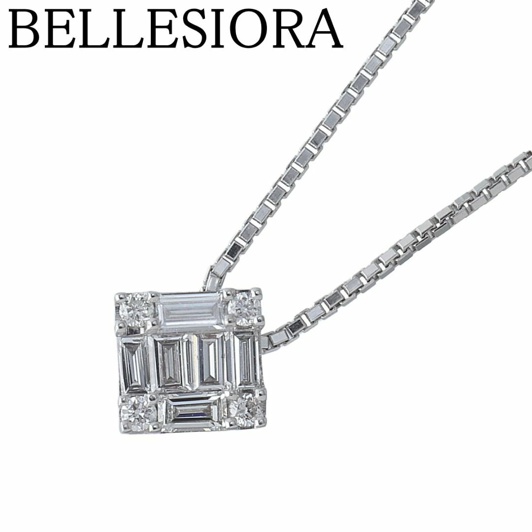 BELLESIORA - ベルシオラ ダイヤ ネックレス スクエア BELLESIORA - ベルシオラ ダイヤ ネックレス スクエア