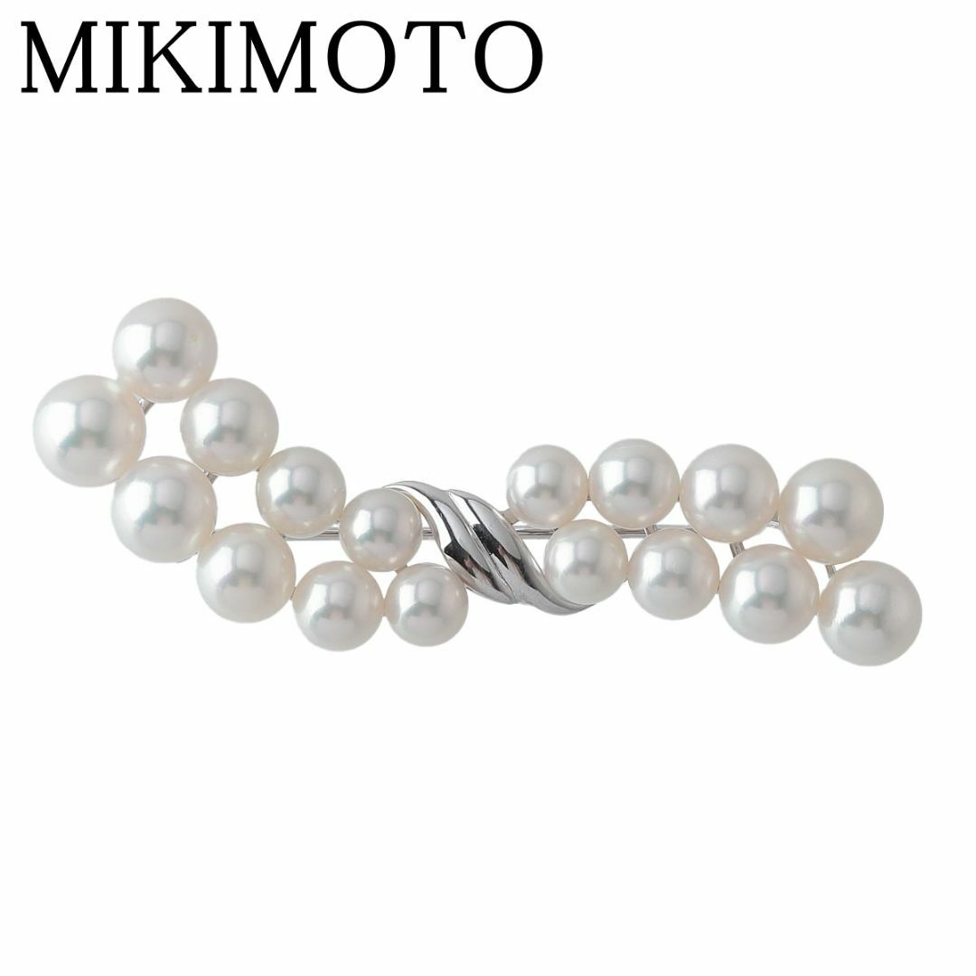 MIKIMOTO - ミキモト パール ブローチ PB-1346U アコヤパール MIKIMOTO - ミキモト パール ブローチ PB-1346U アコヤパール