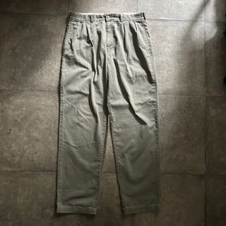ラルフローレン(Ralph Lauren)の90s ラルフローレン チノパン ポロチノ 36×34 グレー ツータック入り(チノパン)