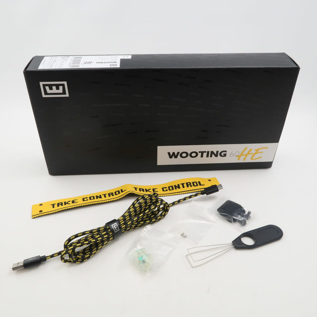 美品 Wooting ウーティン 60HE ゲーミングキーボード ラピッド 美品 Wooting ウーティン 60HE ゲーミングキーボード ラピッド