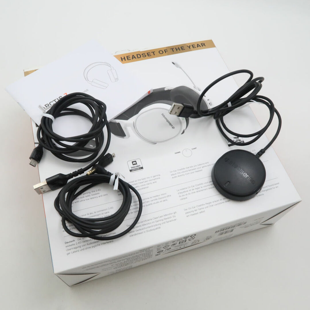 steelseries スティールシリーズ ARCTIS7 (61508) ワイヤレス steelseries スティールシリーズ ARCTIS7 (61508) ワイヤレス