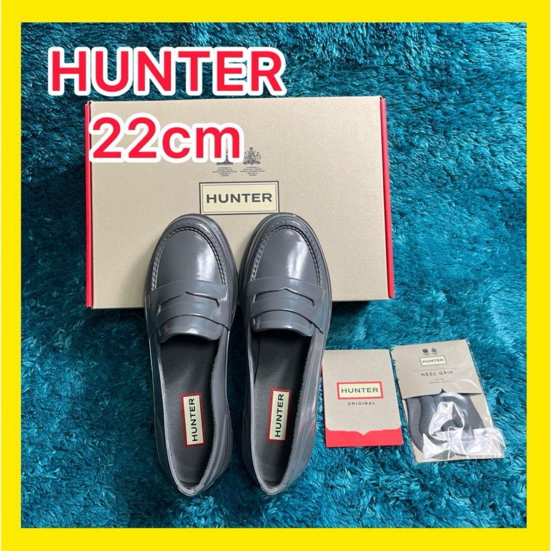 HUNTER - ☆新品 箱付き☆HUNTER ハンター ローファー レイン HUNTER - ☆新品 箱付き☆HUNTER ハンター ローファー レイン
