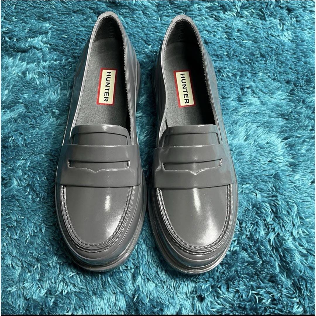HUNTER - ☆新品 箱付き☆HUNTER ハンター ローファー レイン HUNTER - ☆新品 箱付き☆HUNTER ハンター ローファー レイン