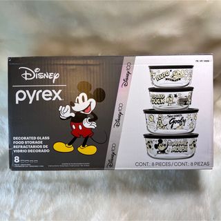 パイレックス(Pyrex)のDisney×Pyrex  ディズニーパイレックス　耐熱皿　蓋付き(容器)