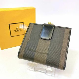FENDI - 3646 未使用 FENDI フェンディ 折財布 二つ折り がま口 FENDI - 3646 未使用 FENDI フェンディ 折財布 二つ折り がま口