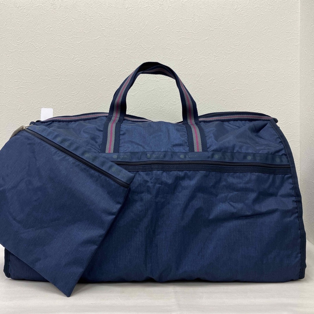 LeSportsac 強し ボストンバッグ 鍵付き ラージサイズ【美品】 LeSportsac 強し ボストンバッグ 鍵付き ラージサイズ【美品】