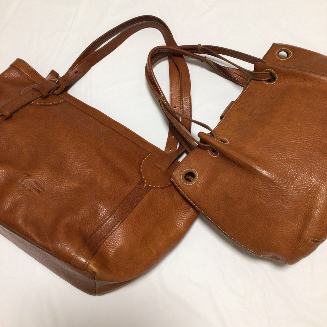 genten - 良品 genten ゲンテン エターデ工具ロゴ トスカレザー genten - 良品 genten ゲンテン エターデ工具ロゴ トスカレザー