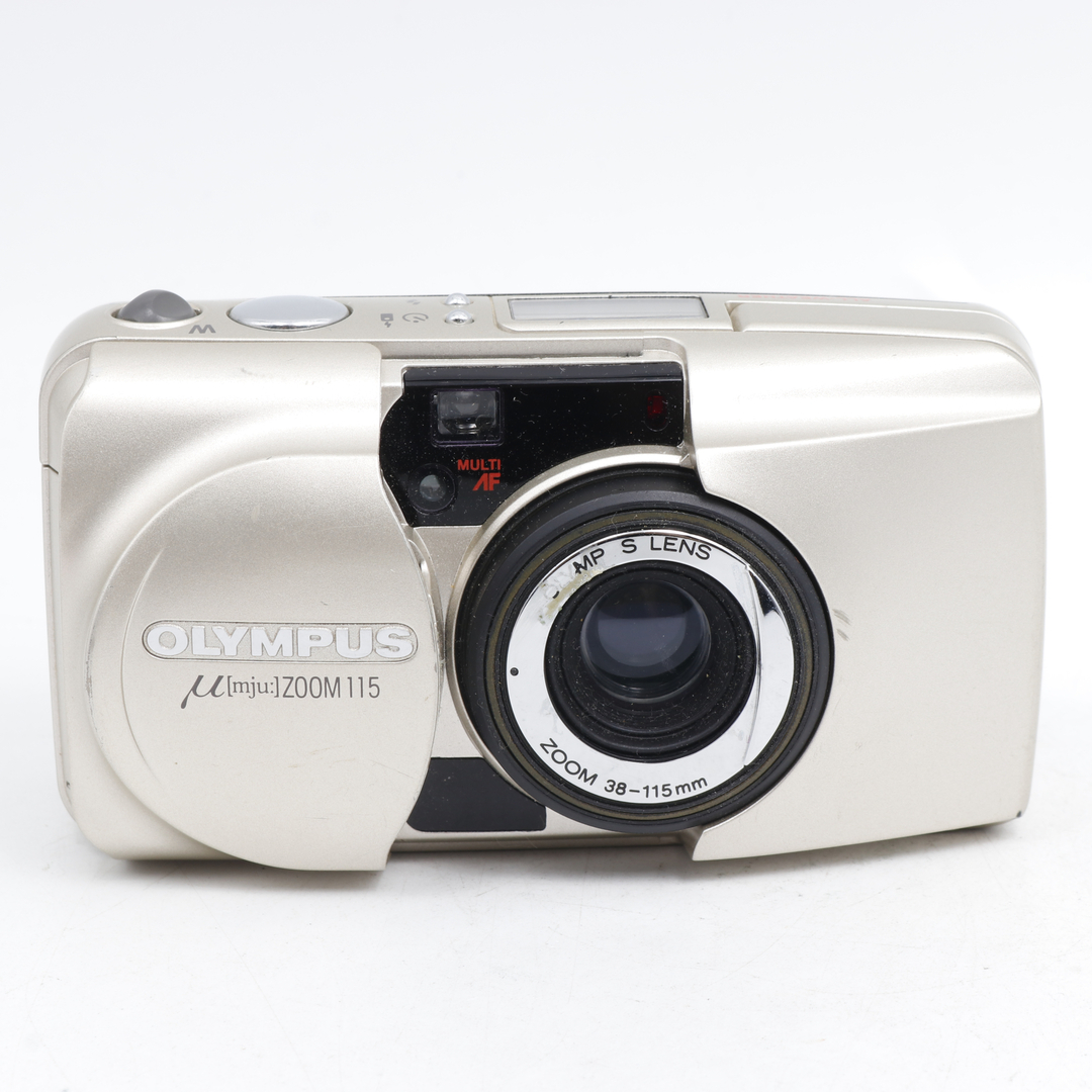 良品】Olympus μ 115 コンパクトフィルムカメラ 良品】Olympus μ 115 コンパクトフィルムカメラ