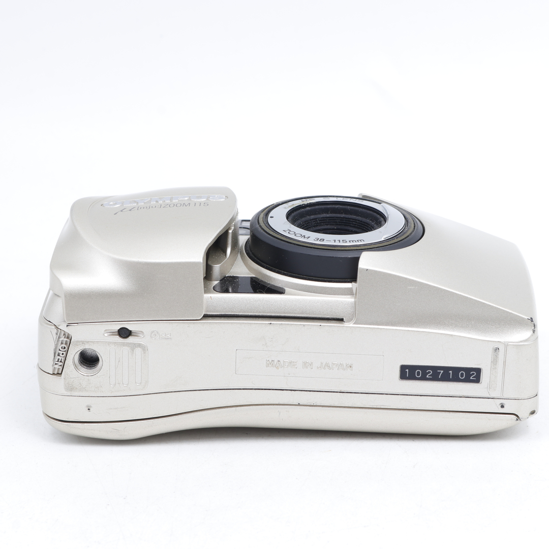 良品】Olympus μ 115 コンパクトフィルムカメラ 良品】Olympus μ 115 コンパクトフィルムカメラ