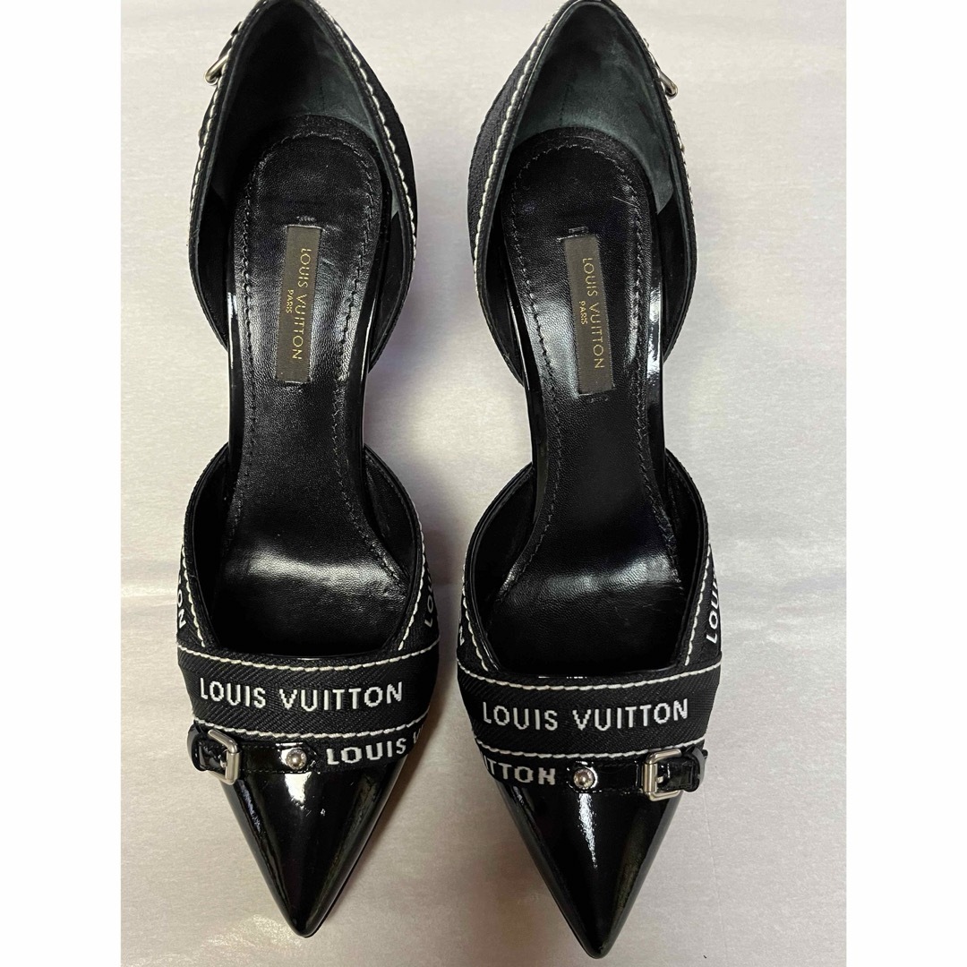 LOUIS VUITTON - LouisVuittonルイヴィトン エナメルパンプス LOUIS VUITTON - LouisVuittonルイヴィトン エナメルパンプス