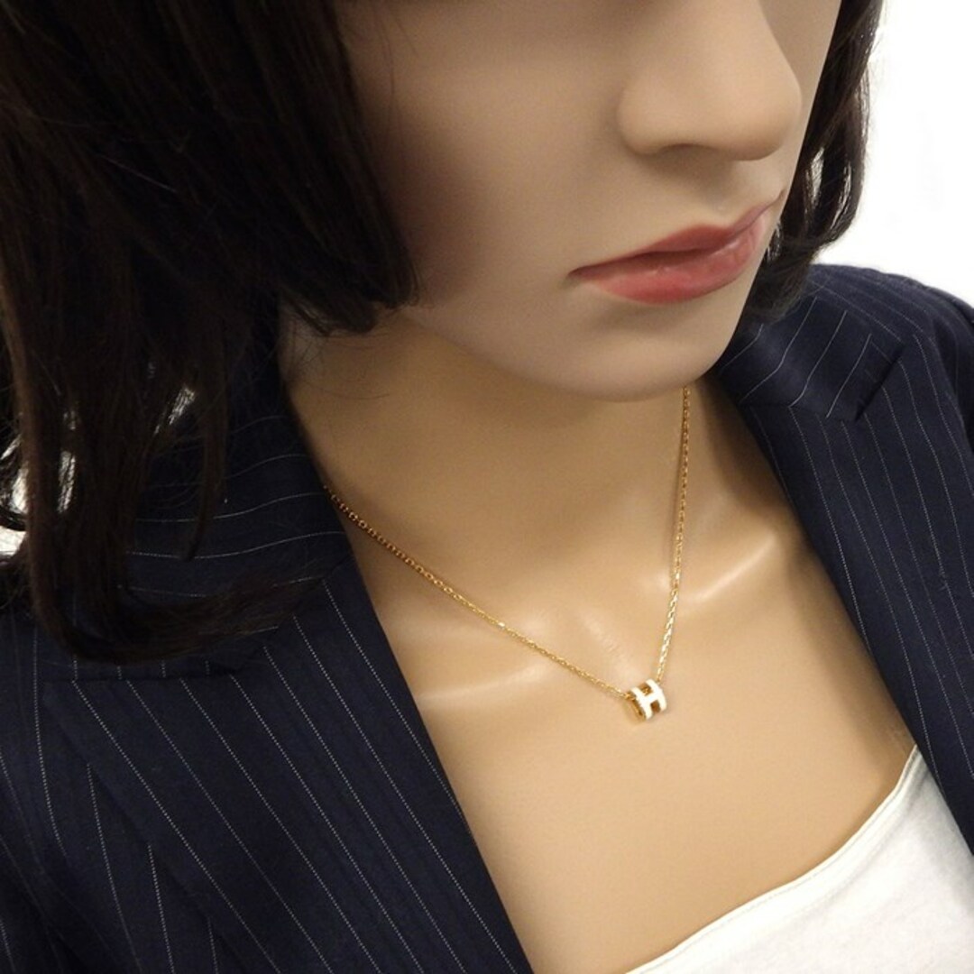HERMES - エルメス HERMES ネックレス ポップアッシュ H ミニ HERMES - エルメス HERMES ネックレス ポップアッシュ H ミニ