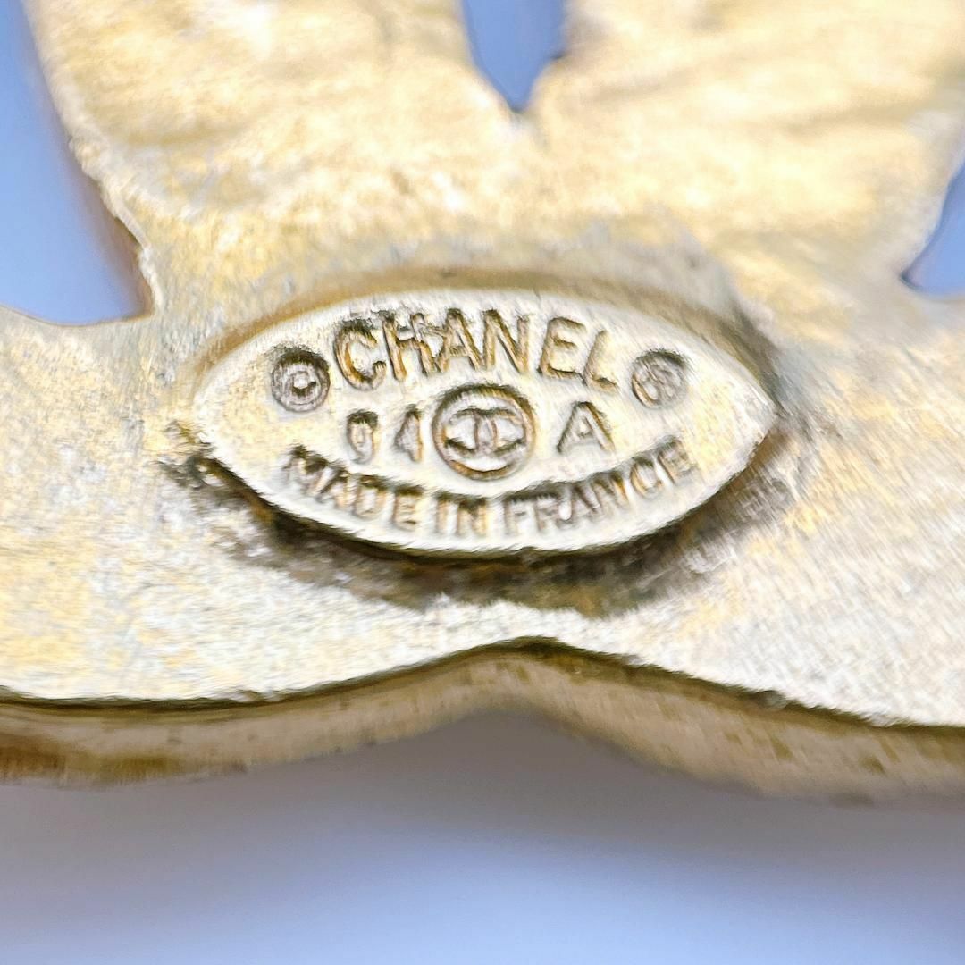 CHANEL - 【美品・鑑定済み!】シャネル ブローチ ヴィンテージ CHANEL - 【美品・鑑定済み!】シャネル ブローチ ヴィンテージ