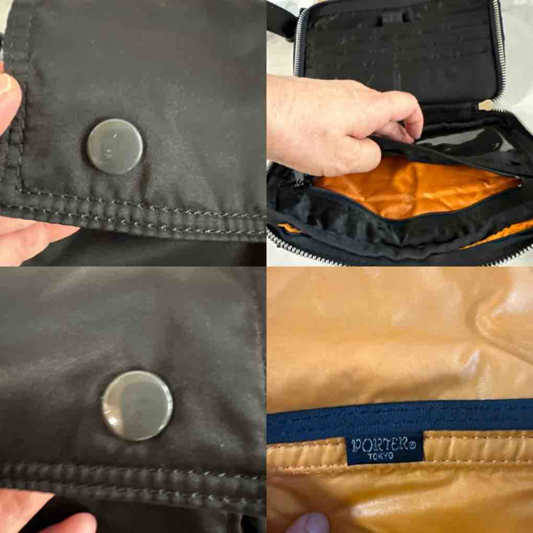 PORTER - ポーター 【美品】 ミニショルダーバッグ お財布 PORTER - ポーター 【美品】 ミニショルダーバッグ お財布