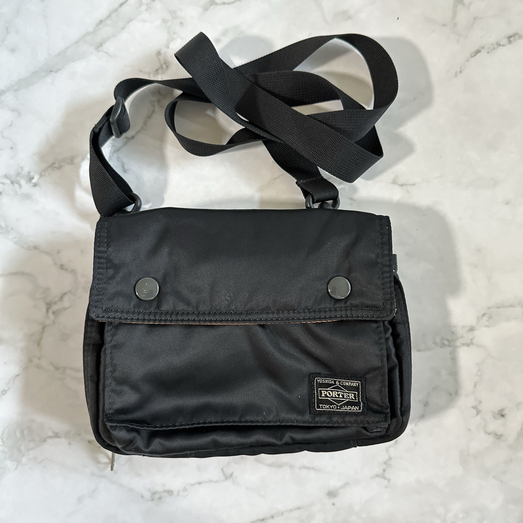PORTER - ポーター 【美品】 ミニショルダーバッグ お財布 PORTER - ポーター 【美品】 ミニショルダーバッグ お財布