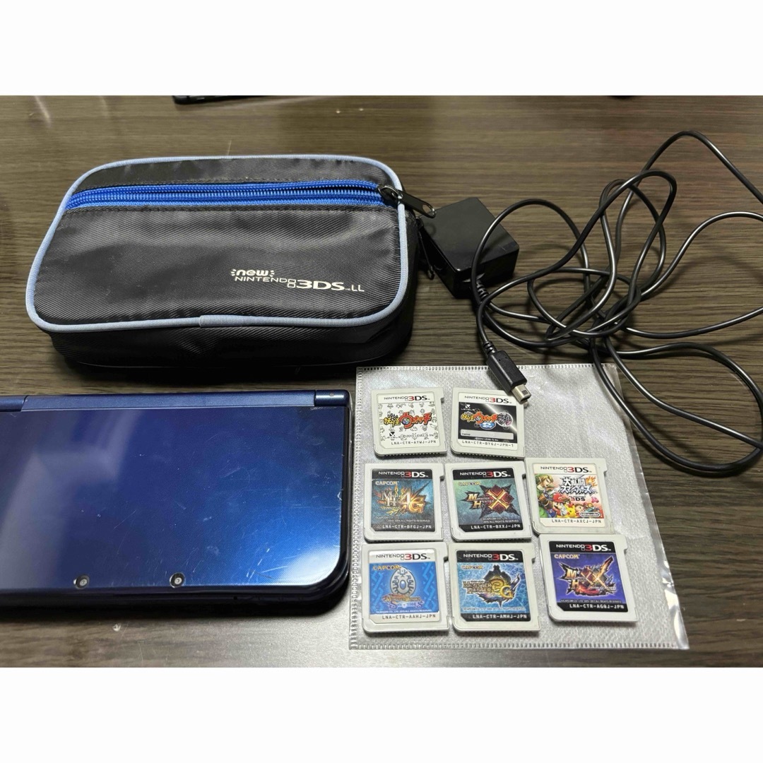 ニンテンドー New 3DS LL 過ごさ メタリックブルー ニンテンドー New 3DS LL 過ごさ メタリックブルー