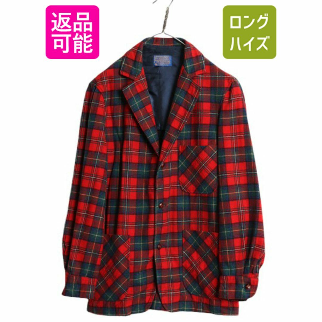 PENDLETON - 70s USA製 ペンドルトン チェック ウール PENDLETON - 70s USA製 ペンドルトン チェック ウール