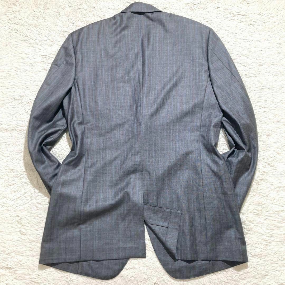 LOUIS VUITTON - 【美品】LOUIS VUITTON スーツ グレー ブルー LOUIS VUITTON - 【美品】LOUIS VUITTON スーツ グレー ブルー