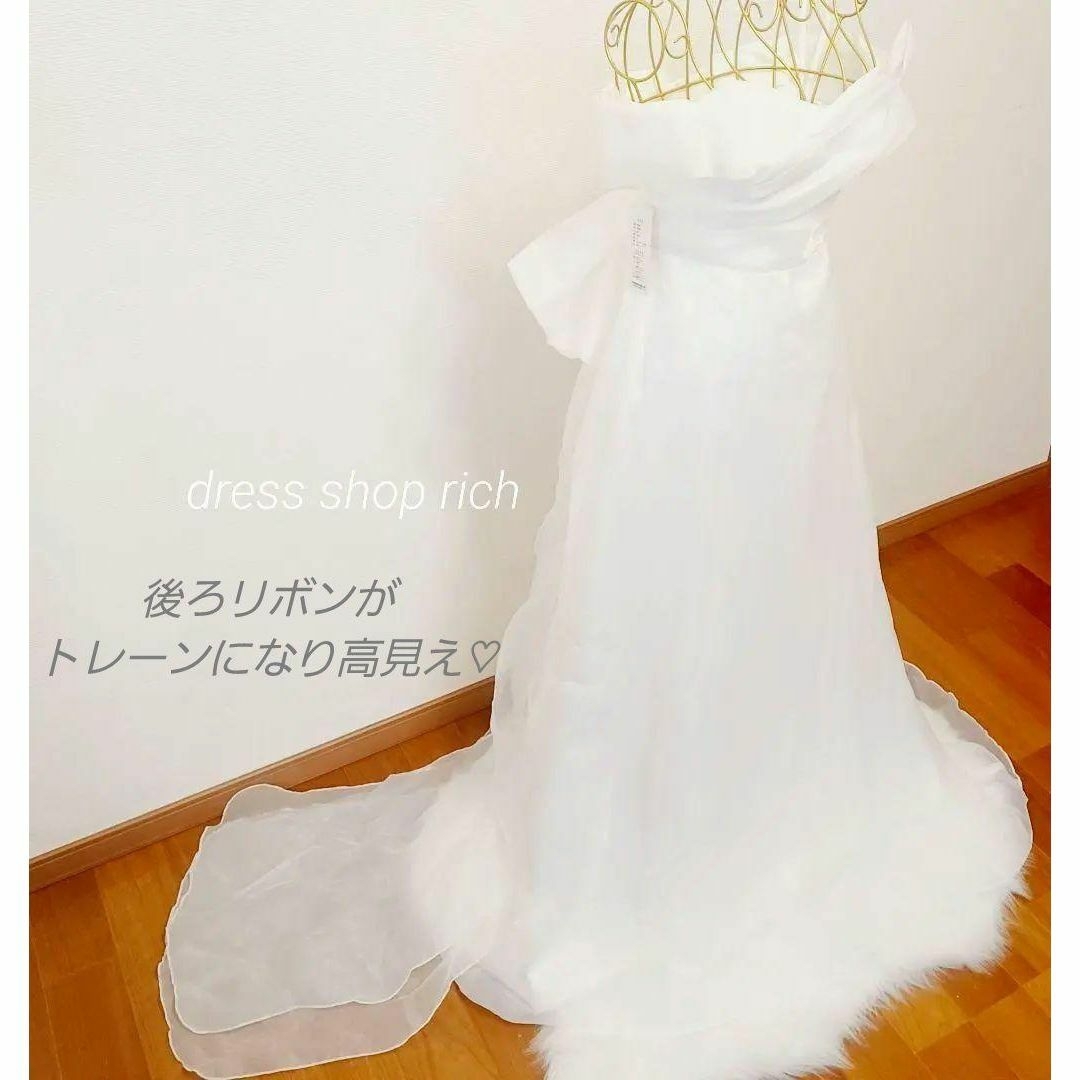 M 結婚式 ドレス 結婚式 韓国 オフショルダー リボン パーティー M 結婚式 ドレス 結婚式 韓国 オフショルダー リボン パーティー